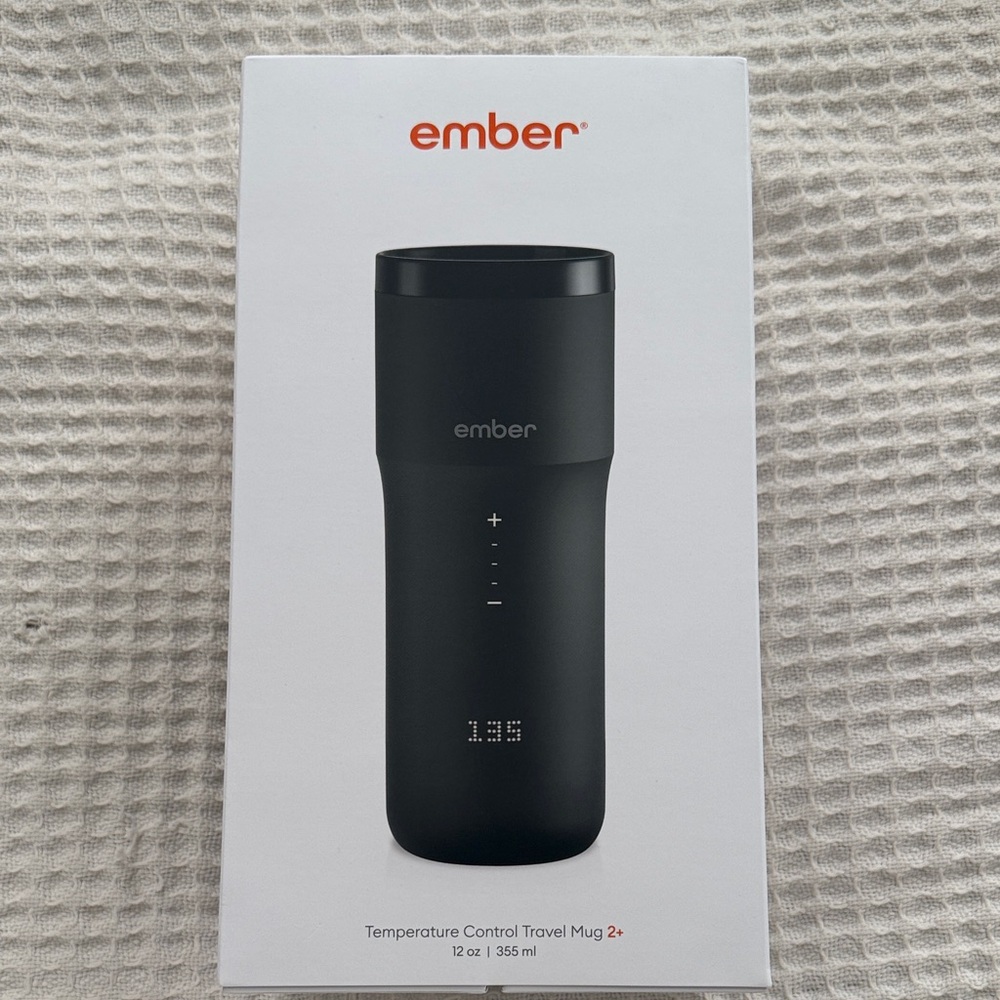 Ember Black Temperature Control Travel Mug 2+